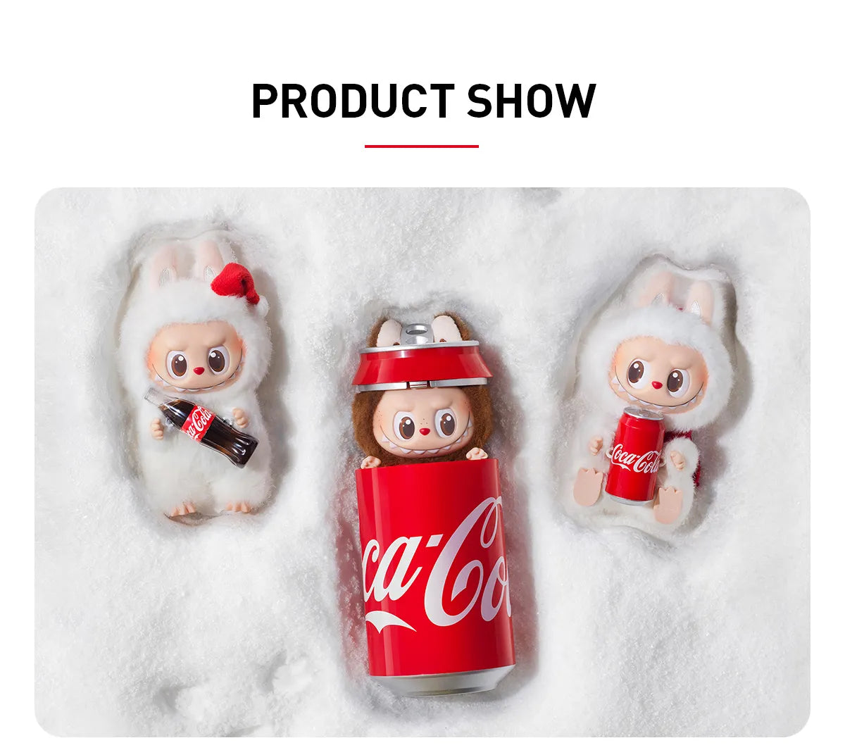 POP MART LABUBU THE MONSTERS 'COCA COLA SERIES VINYL FACE' BLIND BOX