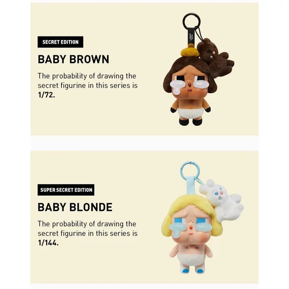 POP MART CRYBABY CRYING AGAIN SERIES 'VINYL FACE PLUSH' BLIND BOX