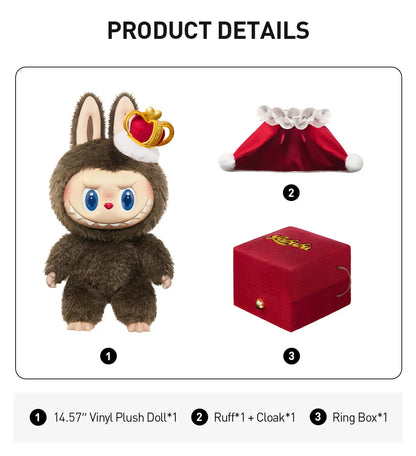POPMART LABUBU THE MONSTERS 'LET'S CHECKMATE SERIES' VINYL PLUSH DOLL (40 CM)