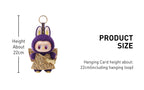 POP MART LABUBU X PRONOUNCE WINGS OF FORTUNE VINYL PLUSH PEDANT HANGING CARD