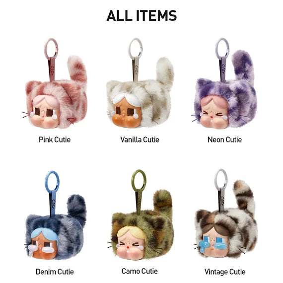 POP MART CRYBABY WILD BUT CUTIE SERIES 'VINYL PLUSH PENDANT' BLIND BOX