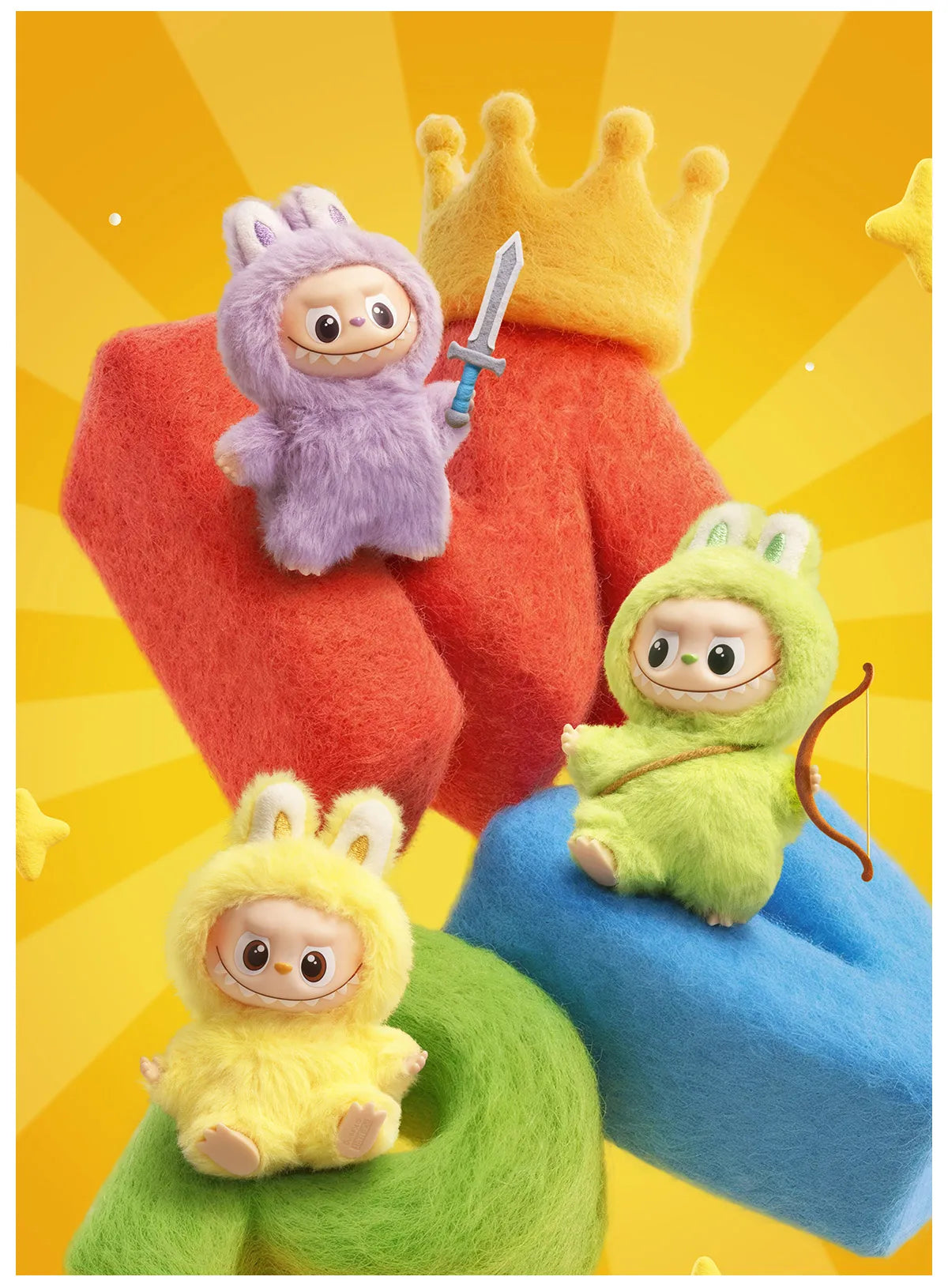 POPMART LABUBU THE MONSTERS 'PIN FOR LOVE' SERIES VINYL PLUSH PEDANT (N-Z)
