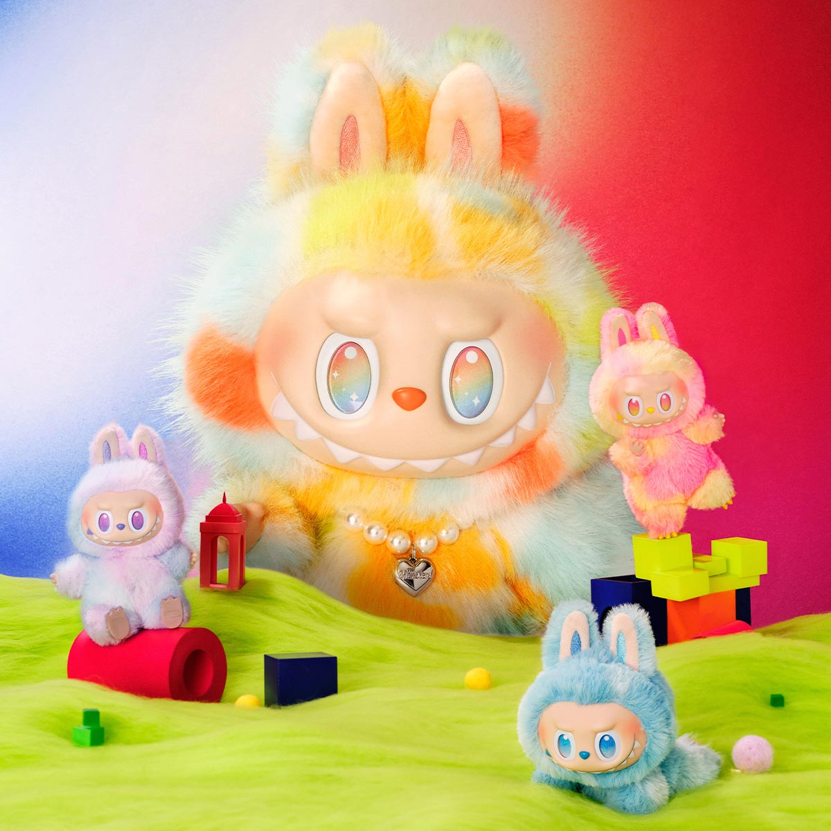 POP MART THE MONSTERS LABUBU BIG INTO ENERGY SERIES 'ROCK THE UNIVERSE' VINYL PLUSH DOLL (37CM)