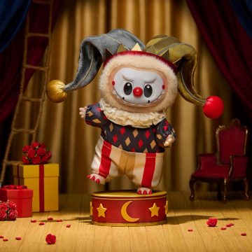 POP MART LABUBU THE MONSTERS 'WHY SO SERIOUS' SERIES-VINYL PLUSH PEDANT BLIND BOX