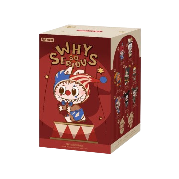 POP MART LABUBU THE MONSTERS 'WHY SO SERIOUS' SERIES-VINYL PLUSH PEDANT BLIND BOX