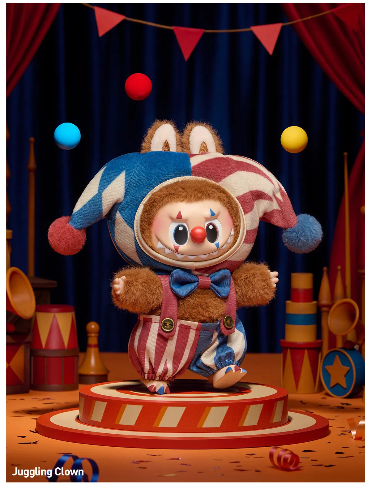 POP MART LABUBU THE MONSTERS 'WHY SO SERIOUS' SERIES-VINYL PLUSH PEDANT BLIND BOX