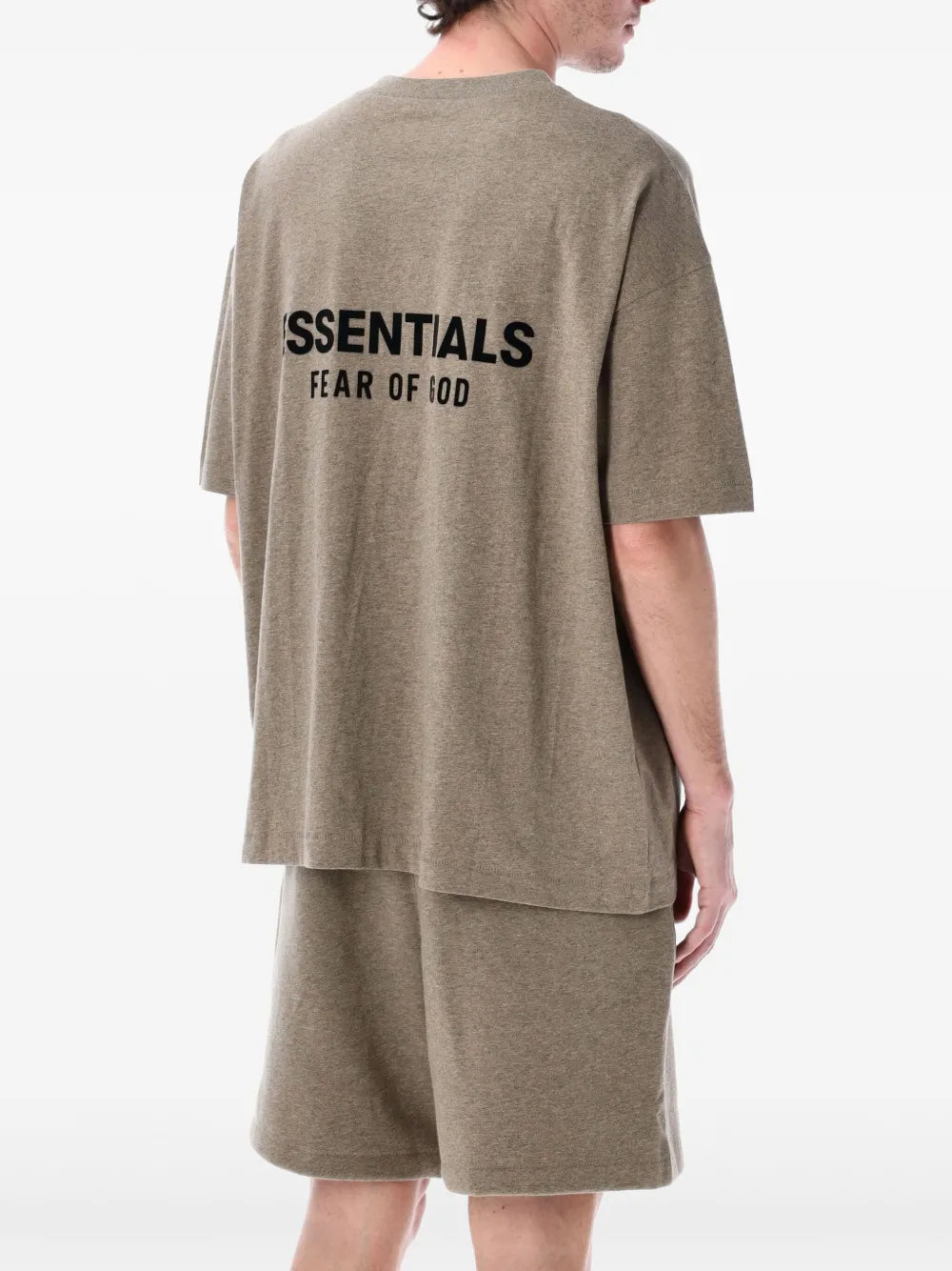 FEAR OF GOD ESSENTIALS T-SHIRT 'HOMESTEAD HEATHER' SS25
