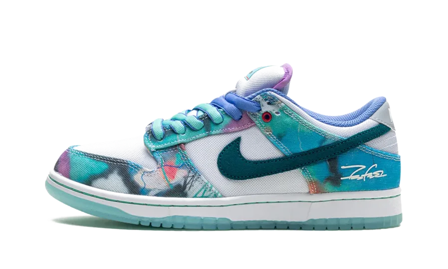 NIKE SB DUNK LOW FUTURA LABORATORIES 'BLEACHED AQUA'