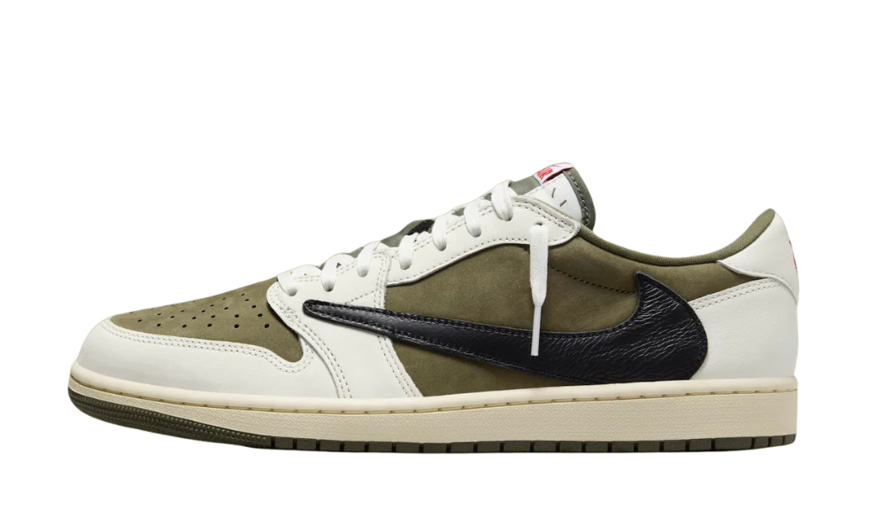 TRAVIS SCOTT AIR JORDAN 1 LOW OG 'MEDIUM OLIVE'