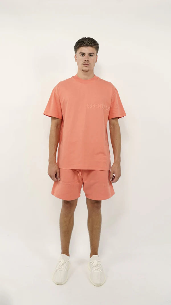 FEAR OF GOD ESSENTIALS SUMMER SET 'CORAL' SS23