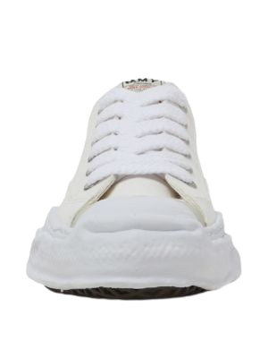 MAISON MIHARA YASUHIRO HANK OG SOLE CANVAS LOW "WHITE"