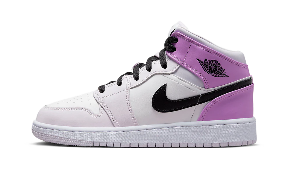 AIR JORDAN 1 MID 'BARELY GRAPE'