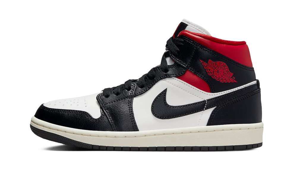 AIR JORDAN 1 MID 'GYM RED PANDA'
