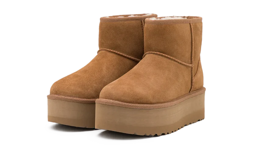 UGG CLASSIC ULTRA MINI PLATFORM BOOT 'CHESTNUT'