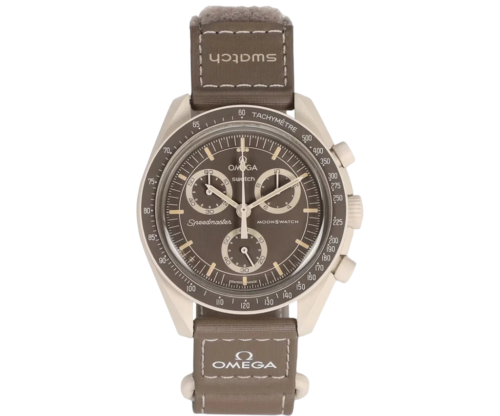 SWATCH X OMEGA BIOCERAMIC MOONSWATCH 'MISSION TO EARTH DESERT'