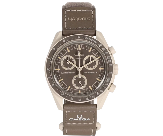 SWATCH X OMEGA BIOCERAMIC MOONSWATCH 'MISSION TO EARTH DESERT'
