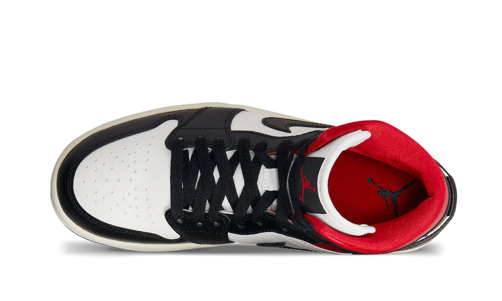 AIR JORDAN 1 MID 'GYM RED PANDA'
