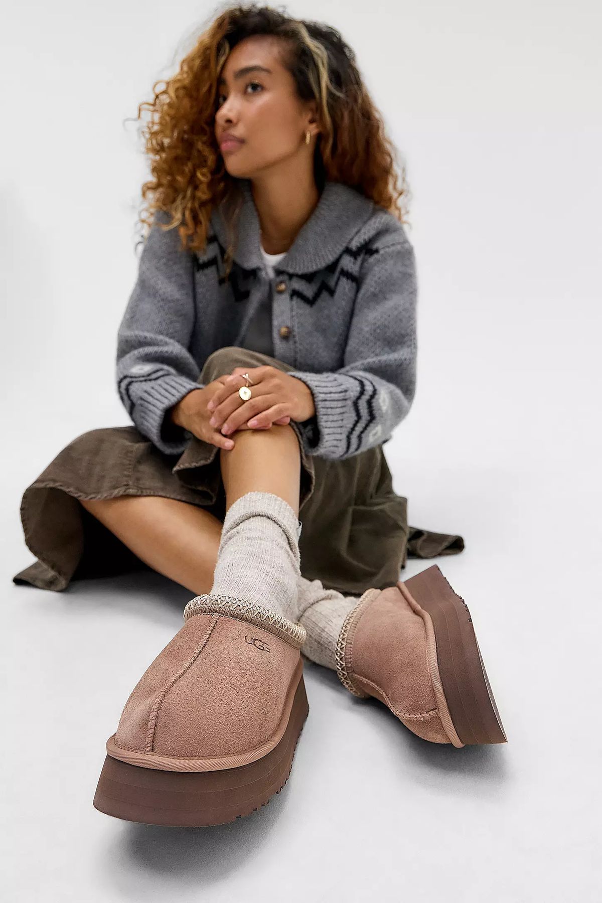 UGG TAZZ II SLIPPER 'ROCKY OAK' W