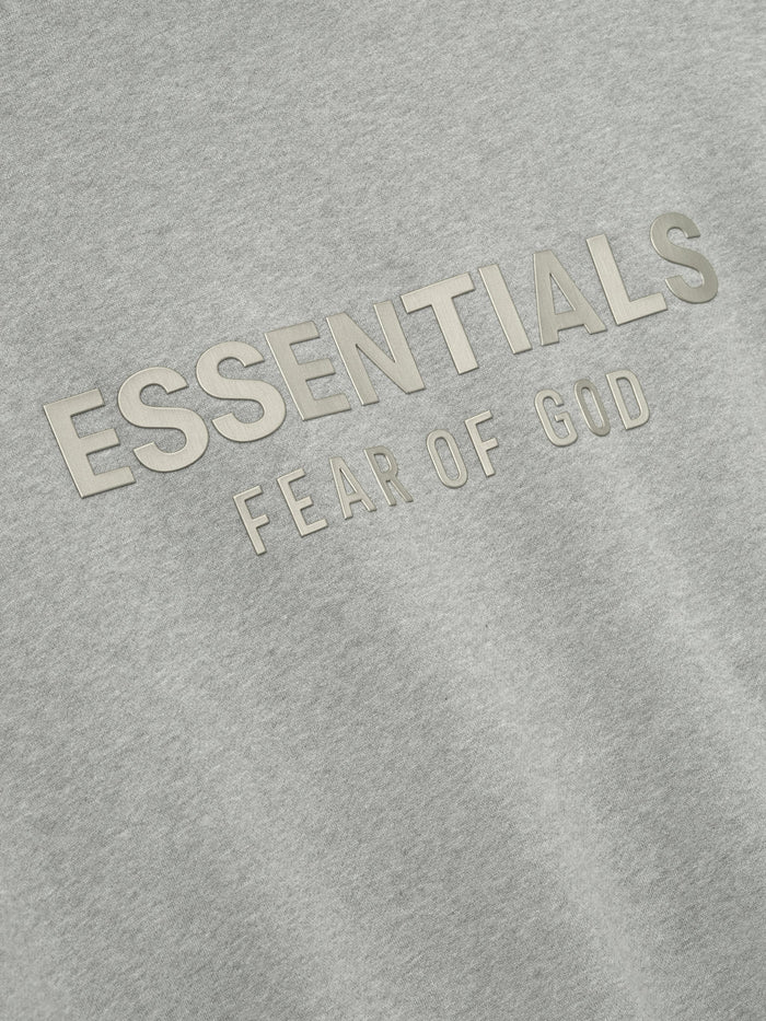 FEAR OF GOD ESSENTIALS HOODIE 'CONCRETE HEATHER' FW25