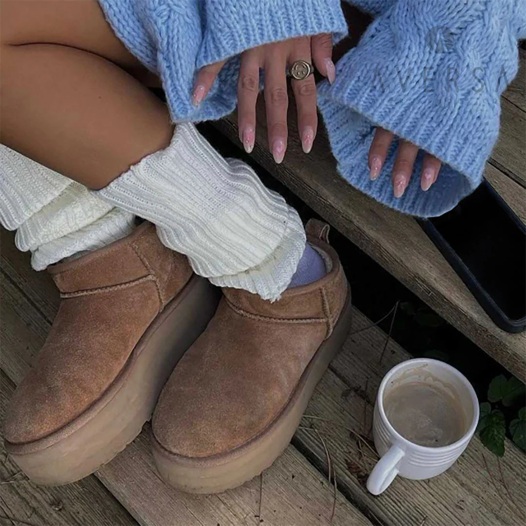 UGG CLASSIC ULTRA MINI PLATFORM 'CHESTNUT'