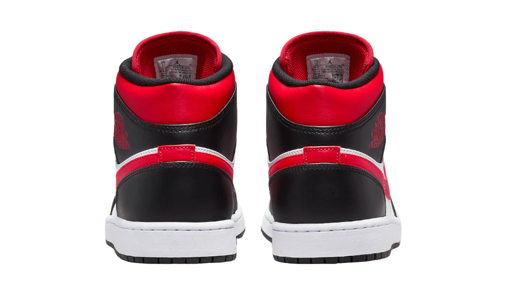 AIR JORDAN 1 MID 'BRED TOE'