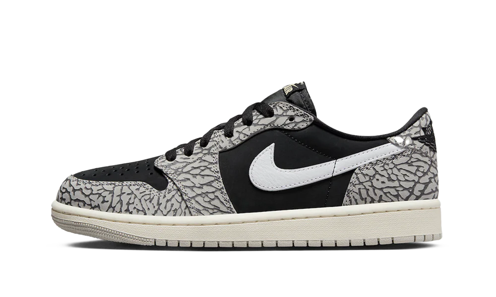 AIR JORDAN 1 RETRO LOW OG 'BLACK CEMENT'