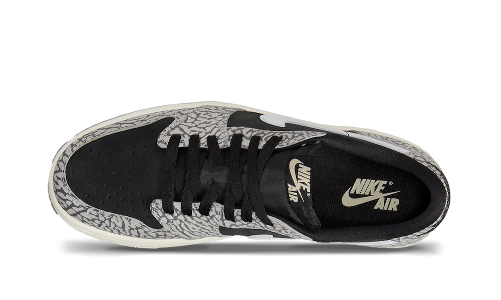 AIR JORDAN 1 RETRO LOW OG 'BLACK CEMENT'