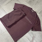 FEAR OF GOD ESSENTIALS SHORT 'PLUM' SS23