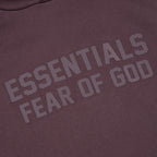 FEAR OF GOD ESSENTIALS HOODIE 'PLUM' SS23