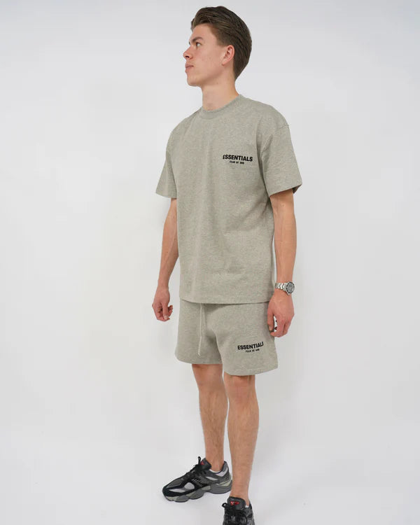 FEAR OF GOD ESSENTIALS SHORTS 'DARK OATMEAL' FW22