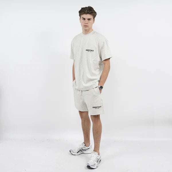 FEAR OF GOD ESSENTIALS SHORTS 'LIGHT OATMEAL' FW22