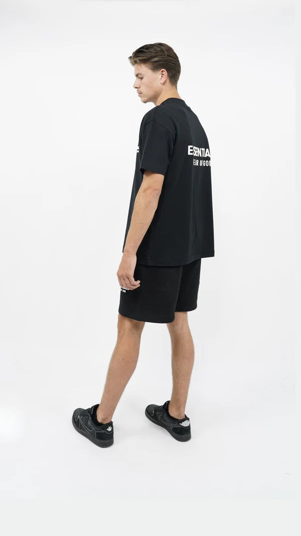FEAR OF GOD ESSENTIALS JERSEY T-SHIRT 'BLACK' FW24