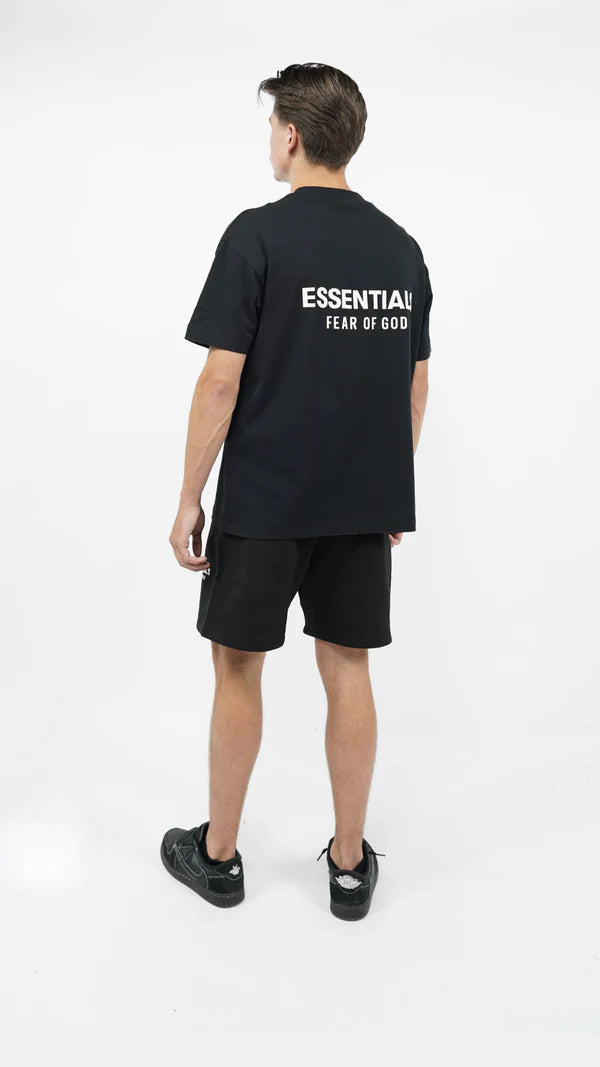 FEAR OF GOD ESSENTIALS JERSEY T-SHIRT 'BLACK' FW24