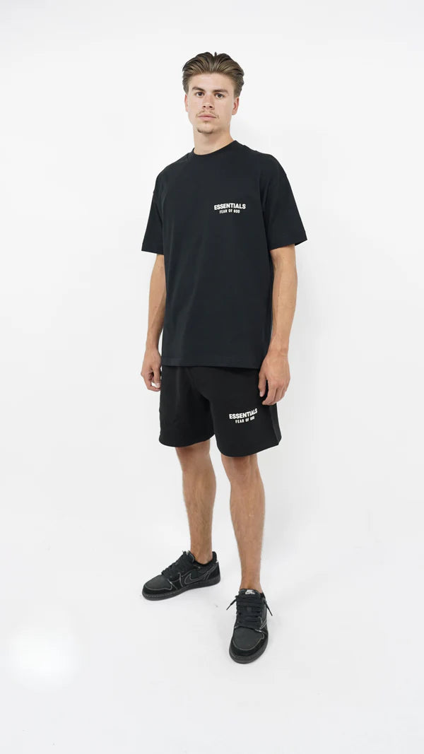 FEAR OF GOD ESSENTIALS JERSEY T-SHIRT 'BLACK' FW24