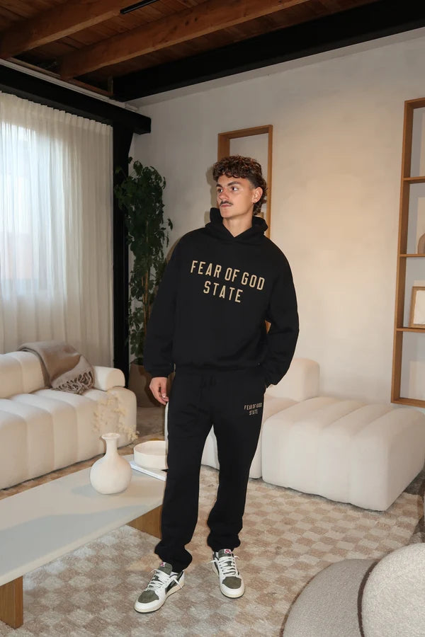 FEAR OF GOD ESSENTIALS HOODIE 'YELLOW STATE' FW24