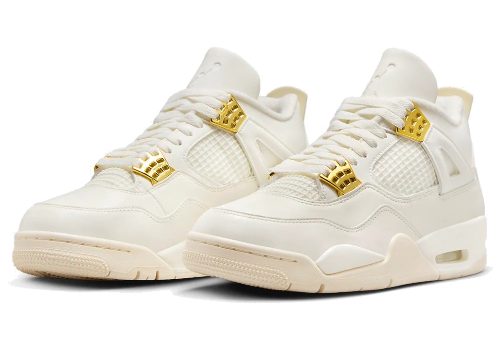 AIR JORDAN 4 RETRO 'METALLIC GOLD'