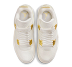AIR JORDAN 4 RETRO 'METALLIC GOLD'