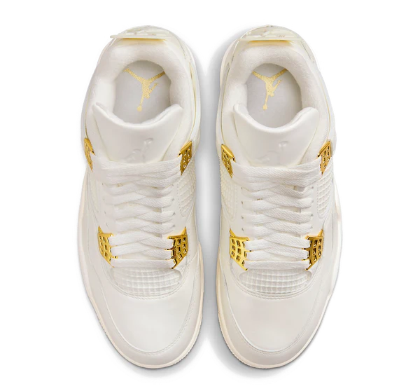 AIR JORDAN 4 RETRO 'METALLIC GOLD'