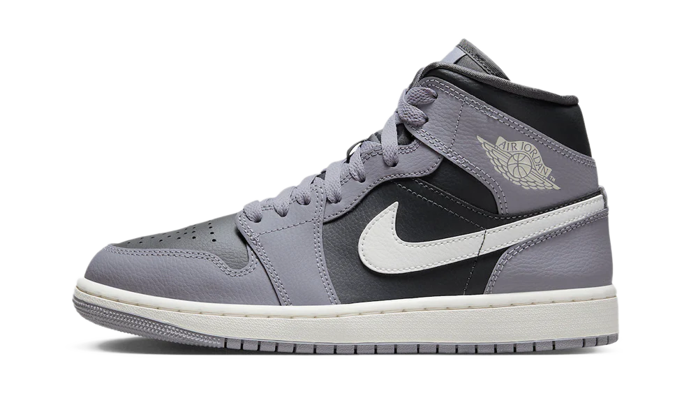 AIR JORDAN 1 MID 'CEMENT GREY'