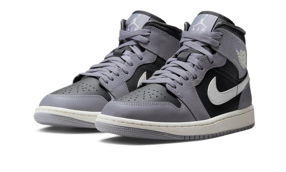 AIR JORDAN 1 MID 'CEMENT GREY'