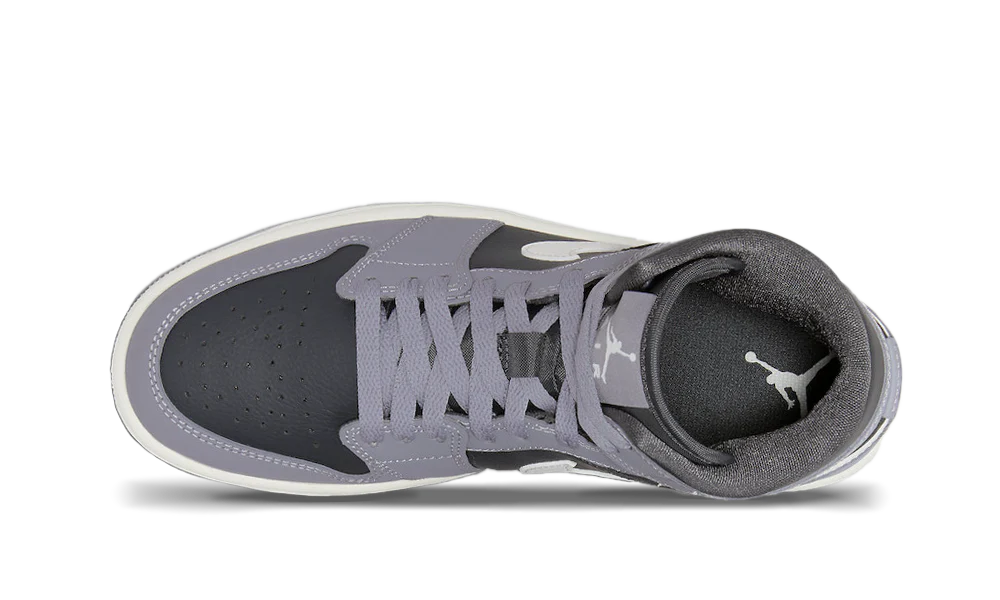 AIR JORDAN 1 MID 'CEMENT GREY'
