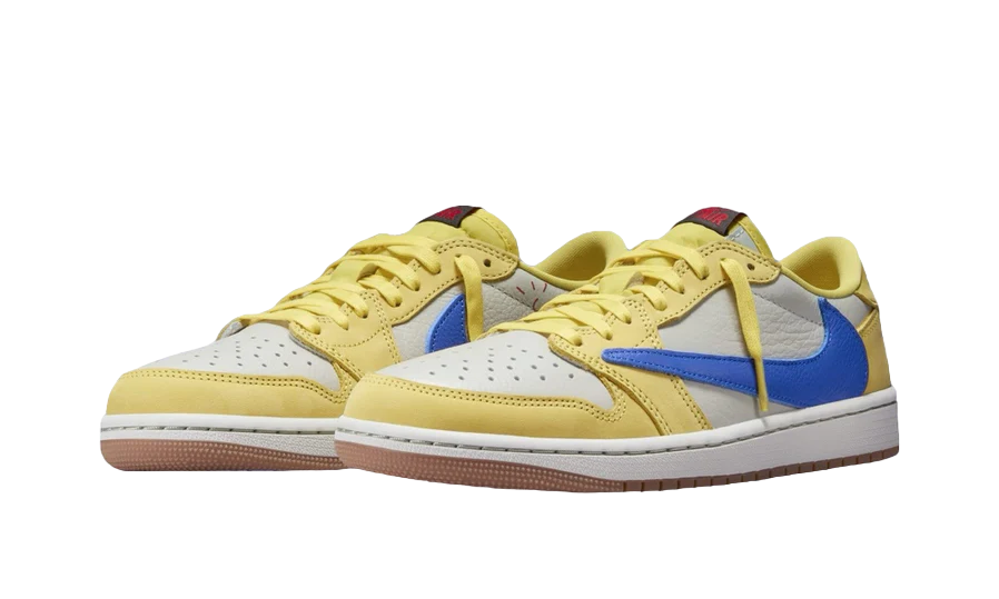 AIR JORDAN 1 RETRO LOW OG SP TRAVIS SCOTT 'CANARY YELLOW'