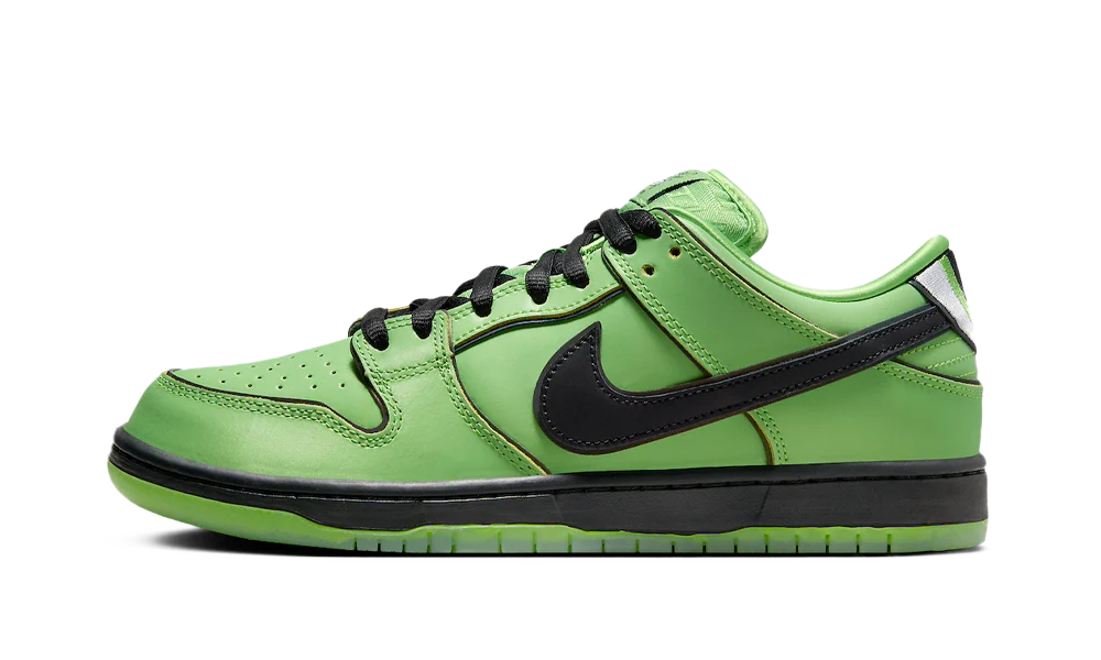 NIKE SB DUNK LOW 'THE POWERPUFF GIRLS: BUTTERCUP'