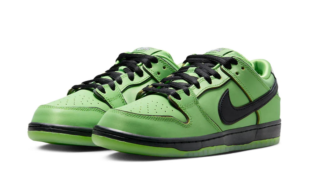 NIKE SB DUNK LOW 'THE POWERPUFF GIRLS: BUTTERCUP'