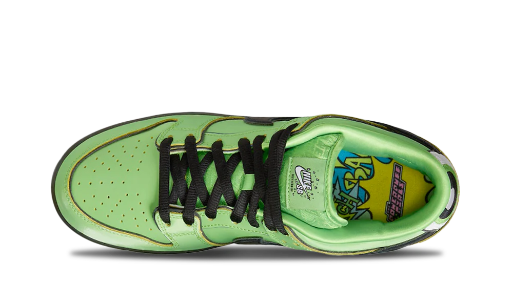 NIKE SB DUNK LOW 'THE POWERPUFF GIRLS: BUTTERCUP'