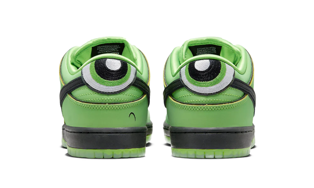NIKE SB DUNK LOW 'THE POWERPUFF GIRLS: BUTTERCUP'