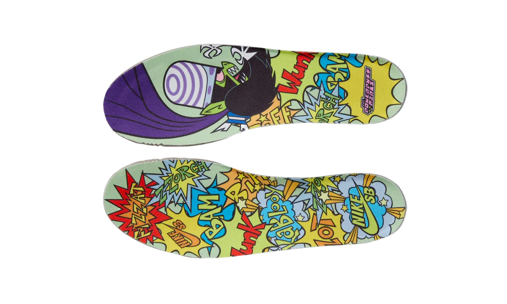 NIKE SB DUNK LOW 'THE POWERPUFF GIRLS: BUTTERCUP'
