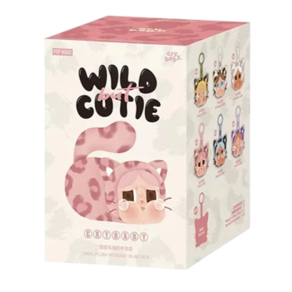 POP MART CRYBABY WILD BUT CUTIE SERIES 'VINYL PLUSH PENDANT' BLIND BOX