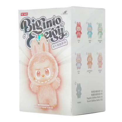 POP MART LABUBU THE MONSTERS 'BRING INTO ENERGY VINYL PLUSH' BLIND BOX