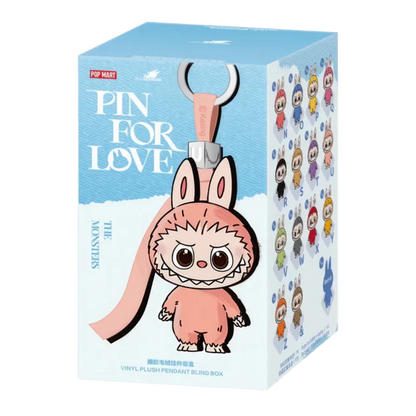 POPMART LABUBU THE MONSTERS 'PIN FOR LOVE' SERIES VINYL PLUSH PEDANT (N-Z)